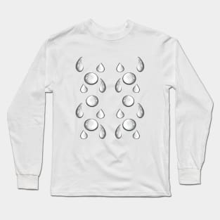 Drops Ornament Long Sleeve T-Shirt